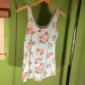 Flowery Tank Top